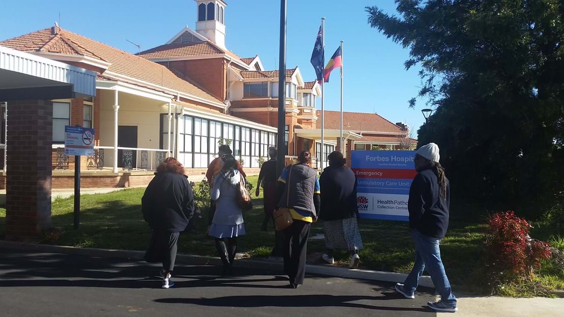 Forbes Hospital - Going to work :-)