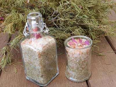 Irmangka-irmangka, Rose petals, Pure Epsom Salt